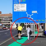 Dorel lovete la Sibiu ciclistii nemultumiti de pista