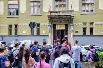 Elevii de la Goga exploreaza istoria Sibiului pas cu pas