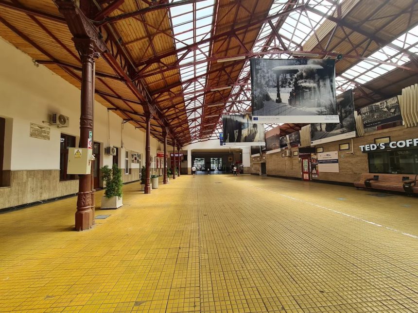 Gara de Nord reabilitata 46 de luni de santier