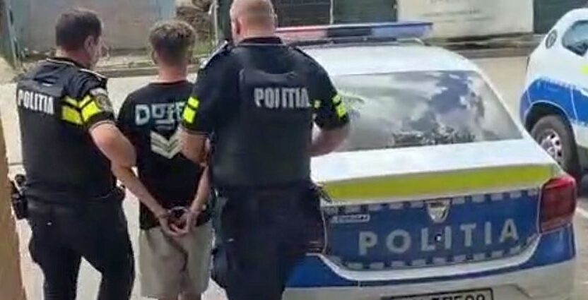 Hot prins in flagrant tanar retinut in Sibiu pentru furt de telefon