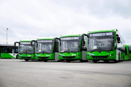 Invazie de autobuze noi la Sibiu 30 sosite