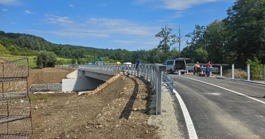 Investitie de 22 milioane lei poduri reabilitate in Arpasu Bruiu Sadu