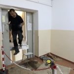 Micii pacienti de la Spitalul de Psihiatrie Sibiu in siguranta lifturi moderne instalate in locul celor vechi de aproape 70 de ani video