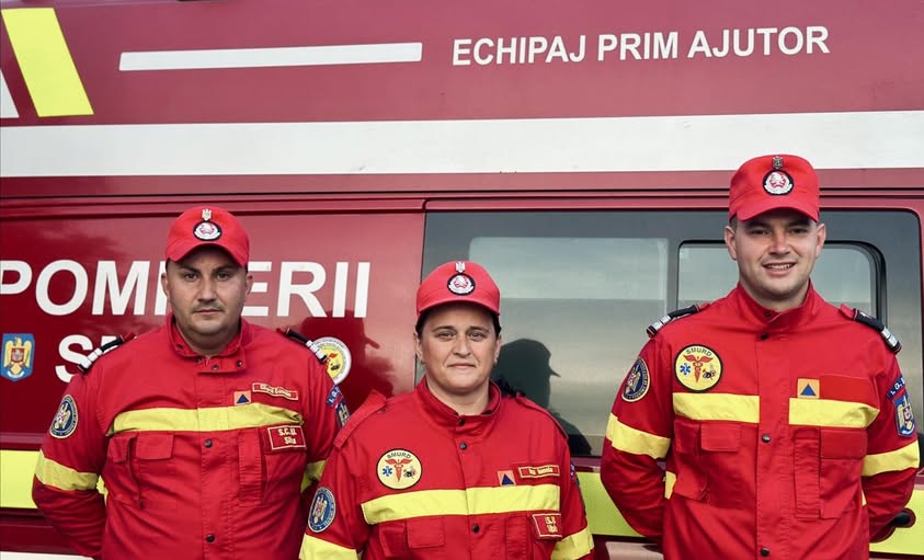 Nastere cu peripetii la Salistte fetita asistata de SMURD