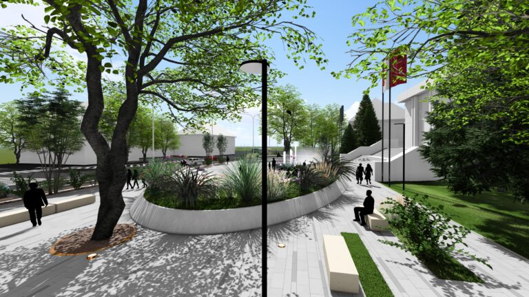 Piazetade la CerculMilitar devineloc de