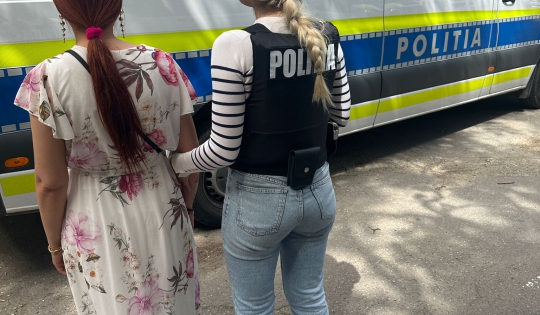 Prinsa cu damigeana faptelor hota de bauturi prinsa de politistii sibieni