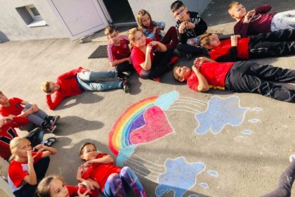 Saptamana Inimii ghideaza elevii din Sibiu spre sanatate