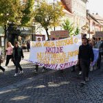 Studenti au protestat la Sibiu Educatia e o investitie