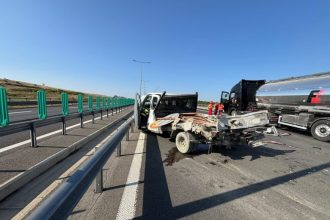 Tragedia de pe autostrada la Boita 3 muncitori morti