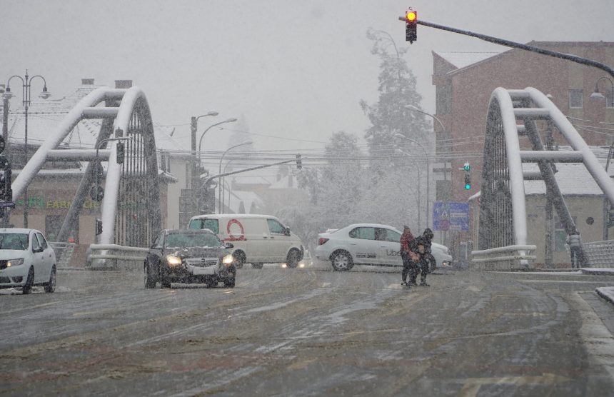 Un vortex polar ar putea aduce iarna devreme in Romania