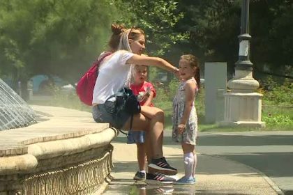 Val de caldura in Romania temperaturi de 36 de grade