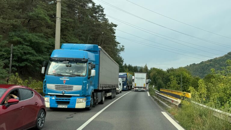 Valea Oltului santier nesfarsit lucrari si restricii DN7