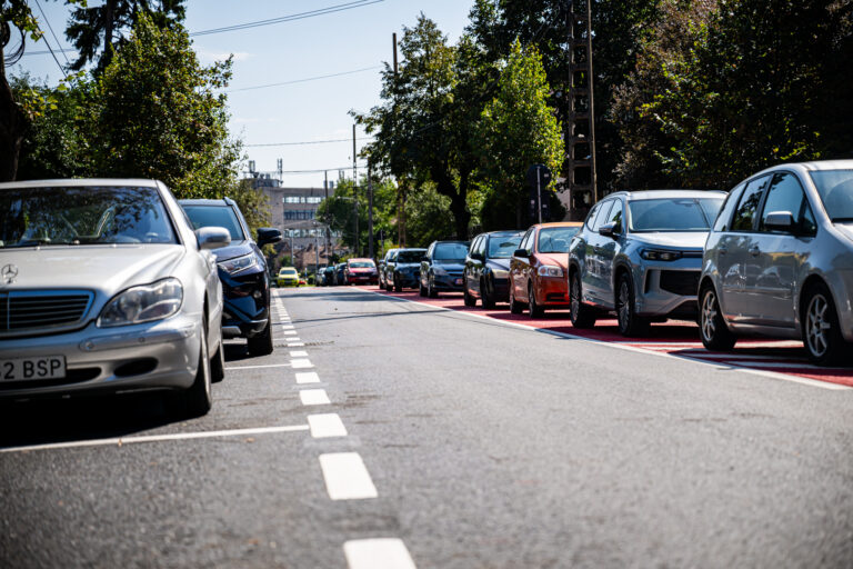 Vesti bune pentru soferi Spartacus e pregatit marcaje pe Calea Dumbravii