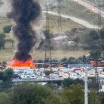 incendiu puternic la iesirea din sibiu spre agnita