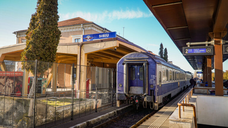 parcare noua si modernizare la gara sibiu