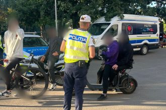pericol pe doua roti politia cere radare pentru trotinete
