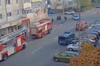 Alerte in Valea Aurie Un individ a aprins un subsol