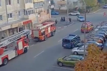 Alerte in Valea Aurie Un individ a aprins un subsol