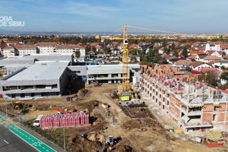 Campusul ULBS de pe Calea Dumbravii se contureaza Lucrarile finalizate anul viitor video foto