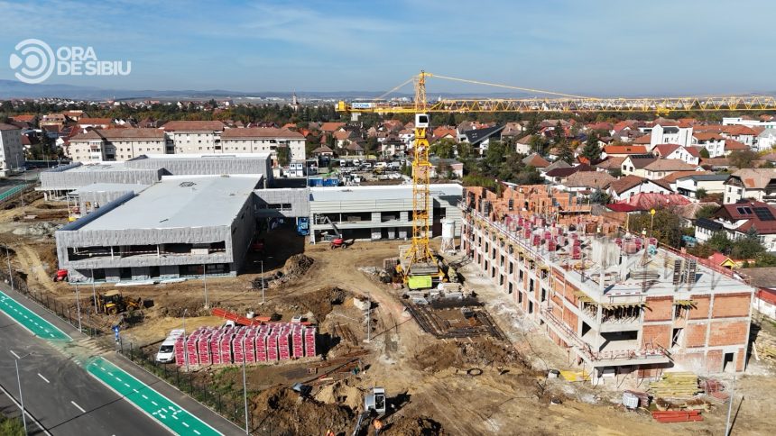 Campusul ULBS de pe Calea Dumbravii se contureaza Lucrarile finalizate anul viitor video foto