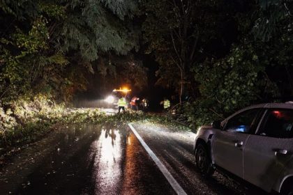 Circulatia spre Paltinis este inchisa din cauza ninsorii