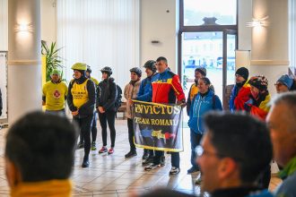 Eroii Romaniei omagiani la Sibiu Primaria a receput Stafeta Veteranilor INVICTUS 2025
