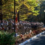 Festivitate militara emotionanta sambata in padurea Dumbrava