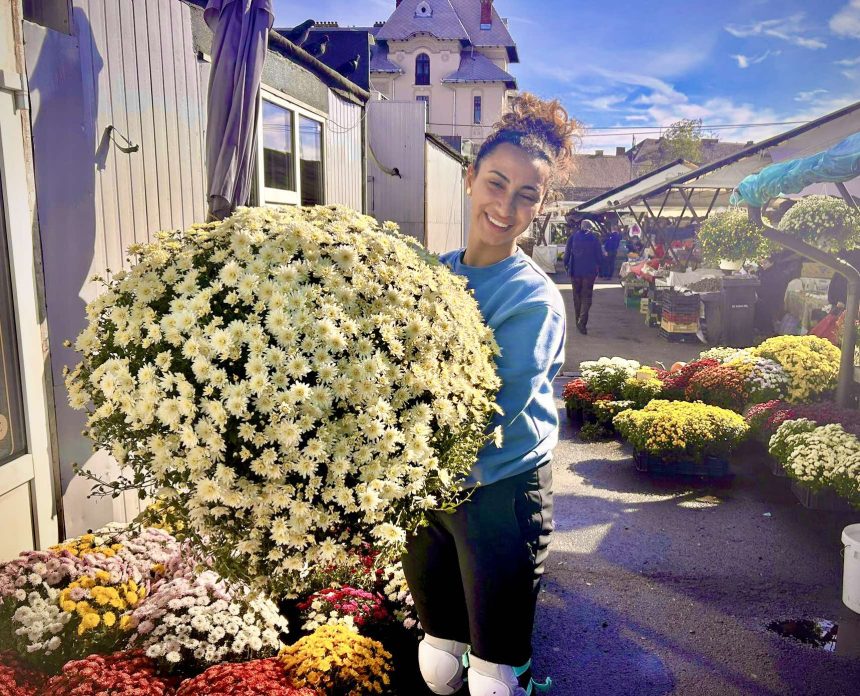 Florile toamnei au cucerit Sibiul cele mai vandute flori