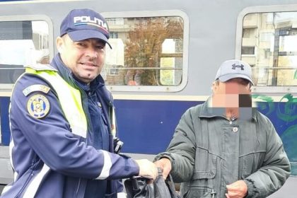 Gest de omenie al unui conductor de tren din Valcea