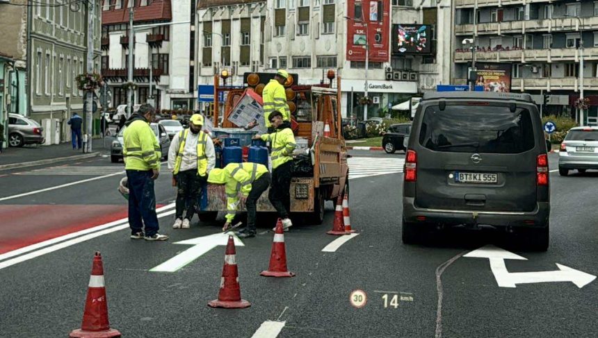 Lucrari noi in Sibiu restricii de trafic in zona