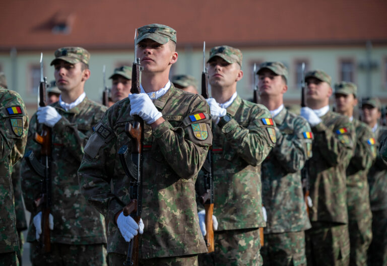 Momente emotionante la Sibiu Cadetii depun Juramantul
