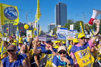 O marsavie premeditata Profesorii sibieni ies in strada