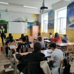 Politistii din Sibiu lectii de siguranta pentru copii