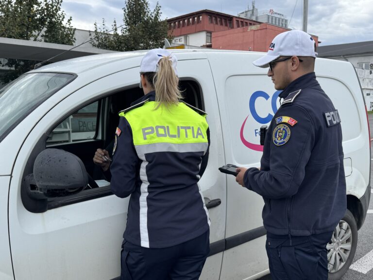 Sofer strain depistat fara permis in Sibiu