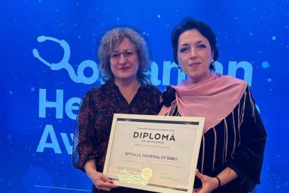 Spitalul CFR Sibiu premiat cu Diploma de excelenta