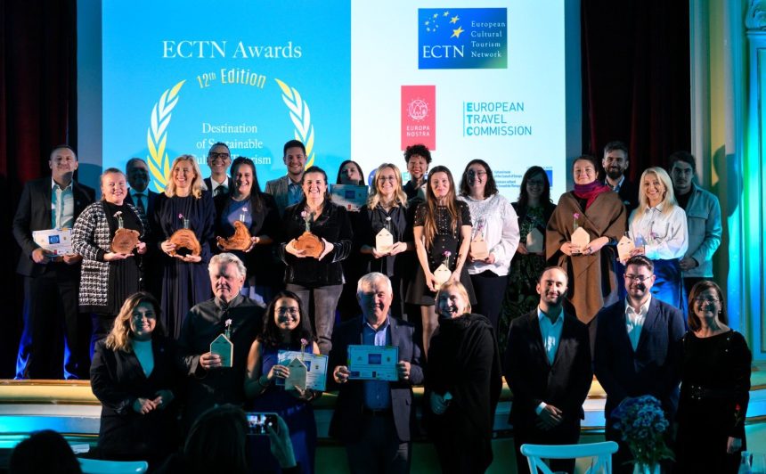 Succes sibian la Gala ECTN 2025 Biertan Colinele Transilvaniei si Primaria Sibiu premiate