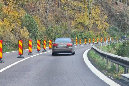 Traficul pe Valea Oltului afectat de un santier