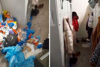 Un an de promisiuni Studentii Medicina din Sibiu in vestiare insalubre