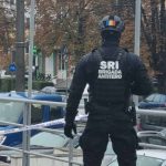 Alerte in intersectie Sibiu colet suspect trafic blocat