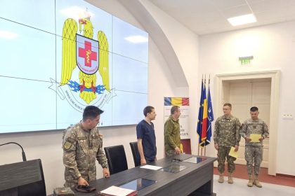 Aplauze pentru medicii militari din Sibiu