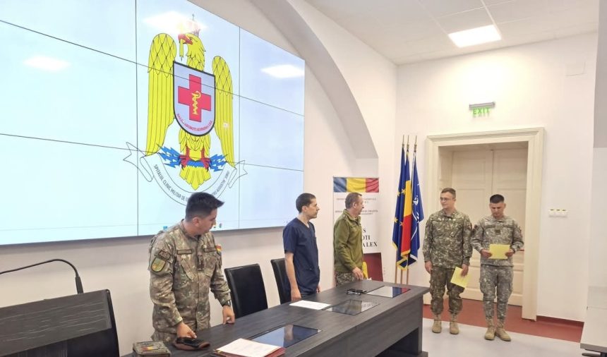 Aplauze pentru medicii militari din Sibiu