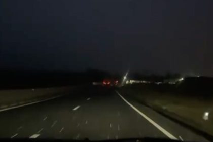 Atentie soferi ninge pe drumurile din Sibiu