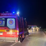 Barbat lovit de masina intre Cristian si Orlat