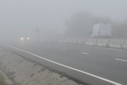 Ceata densa in localitati din judetul Sibiu