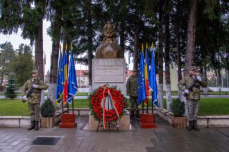 Ceremonie la Academia Fortelor Terestre Sibiu 173 de ani de la moartea lui Nicolae Balcescu