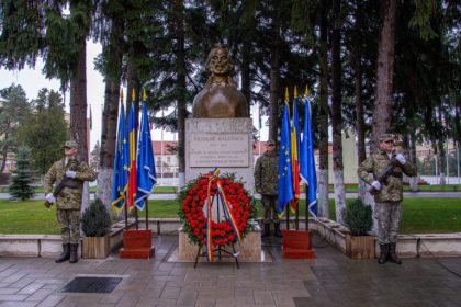 Ceremonie la Academia Fortelor Terestre Sibiu 173 de ani de la moartea lui Nicolae Balcescu