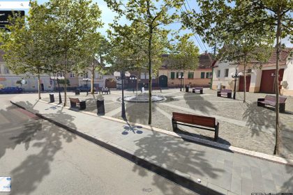 Cisnadiensii simt ca autoritatile ii observa Primaria amenajeaza o piazet