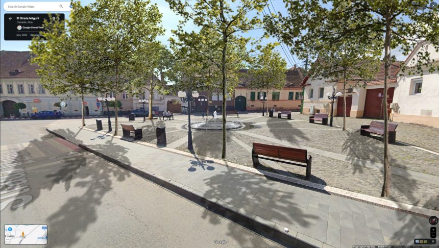 Cisnadiensii simt ca autoritatile ii observa Primaria amenajeaza o piazet