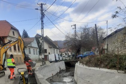 Cisnadioara are malurile refacute dupa inundatii