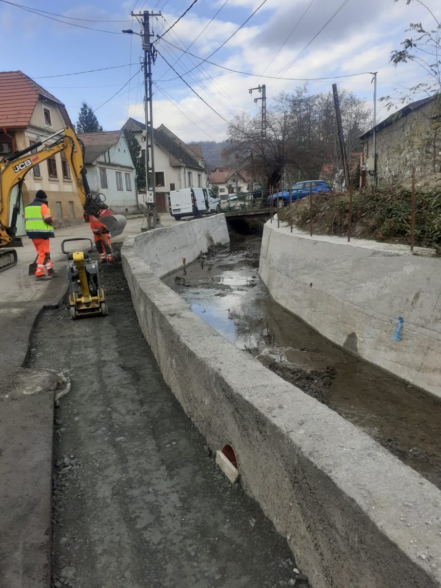 Cisnadioara are malurile refacute dupa inundatii